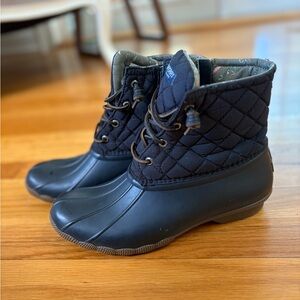 Sperry Women's Quilted Rain/Snow Boots